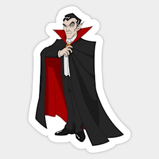 Dracula Sticker